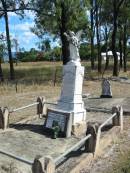 Johann Joachim Frederick HINRICHSEN 6 Jan 1916 aged 75 yrs  Olive Emily MULLER 11-12-1953 aged 56  Harold Herbert MULLER 13-6-1977 aged 79  Mt Walker Historic/Public Cemetery, Boonah Shire, Queensland  