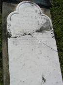 
Friedrich STERN
b: 29 Oct 1835, d: 16 Jul 1886
Mt Cotton  Gramzow  Cornubia  Carbrook Lutheran Cemetery, Logan City

