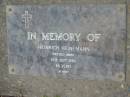 
Heinrich HEINEMANN
10 Sep 1942, aged 84
Mt Cotton  Gramzow  Cornubia  Carbrook Lutheran Cemetery, Logan City


