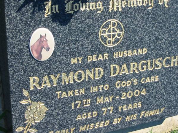 Raymond DARGUSCH  | 17 May 2004, aged 77  | Mount Beppo Apostolic Church Cemetery  | 