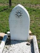 
Wilhelm PROFKE,
born 20 Nov 1898 died 11 Nov 1901;
Mt Beppo General Cemetery, Esk Shire
