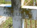 
Amalie E. BULOW,
born 15 Dec 1841 died 31 Jan 1912;
Mt Beppo General Cemetery, Esk Shire
