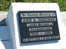 
Ann A. GREINKE,
mother grandmother,
1900 - 1999;
Mt Beppo General Cemetery, Esk Shire
