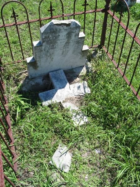 Heinrich WOLFF,  | born 4 Jan 1840 died 6 Feb 1905;  | Mt Beppo General Cemetery, Esk Shire  | 
