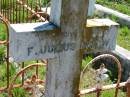 F. Julius BULOW, born 30 April 1840 died 8 April 1907; Mt Beppo General Cemetery, Esk Shire 