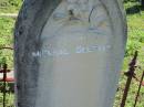 Miechal BLIESNER, 22 Sept 1885? aged 89 years 6 months; Christine BLIESNER, 16-6-1837 - 10-7-1925; Mt Beppo General Cemetery, Esk Shire 