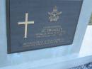 
J.C. BROADLEY,
died 4 Oct 1998 aged 75 years,
husband of Merle,
father of Lionel & Susan;
Mudgeeraba cemetery, City of Gold Coast

