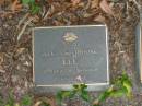 
Allan Rathbone LEE,
27-6-1918 - 31-8-1998;
Mudgeeraba cemetery, City of Gold Coast
