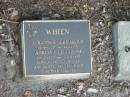 
Johannes Bernardus WHIEN,
15-9-1927 - 4-1-1995;
Adriana Elizabeth WHIEN,
26-2-1929 - 29-1-1999;
parents of Bill,
grandparents of Kim;
Mudgeeraba cemetery, City of Gold Coast
