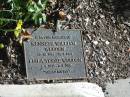Kenneth William WEEDEN,
10-10-1911 - 28-8-1992;
Leila Tessie WEEDEN,
1-6-1913 - 5-9-2004;
Mudgeeraba cemetery, City of Gold Coast