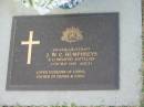 J.W.C. HUMPHREYS,
died 11 May 2003 aged 81 years,
husband of Lorna,
father of Denise & John;
Mudgeeraba cemetery, City of Gold Coast