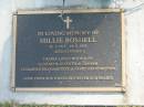 
Millie BOSHELL,
29-7-1913 - 18-8-2005 aged 92 years,
mother of Elizabeth, Jennifer & Graham,
grandmother great-grandmother;
Mudgeeraba cemetery, City of Gold Coast
