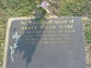 
Merle Hilda HART,
died 30 Nov 1990 aged 68 years,
wife mother nanna;
Mudgeeraba cemetery, City of Gold Coast
