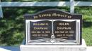 
William H CHAPMAN
d: 14 Dec 1959 aged 62

Helen CHAPMAN
d: 23 May 1962 aged 71

Mulgildie Cemetery, North Burnett Region

