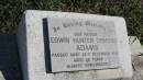 
Edwin Hunter Ormond ADAMS
d: 24 Dec 1963 aged 48

Mulgildie Cemetery, North Burnett Region

