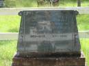 
Alfred B. TRACE, father,
1865 - 1947;
Mary Ann TRACE, wife mother,
1870 - 1932;
Mundoolun Anglican cemetery, Beaudesert Shire
