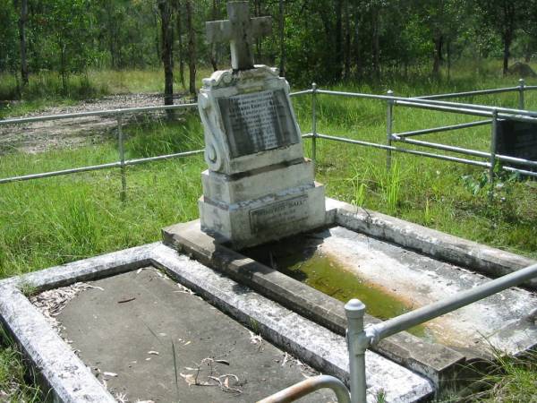 Leonard Ernest BALL ( Sonnie ),  | died 10 June 1930 aged 9 years & 5 months;  | Arthur BALL, dad,  | died 11 May 1963 aged 69 years;  | Winifred BALL,  | died 8-10-82 aged 87 years;  | Mundoolun Anglican cemetery, Beaudesert Shire  | 