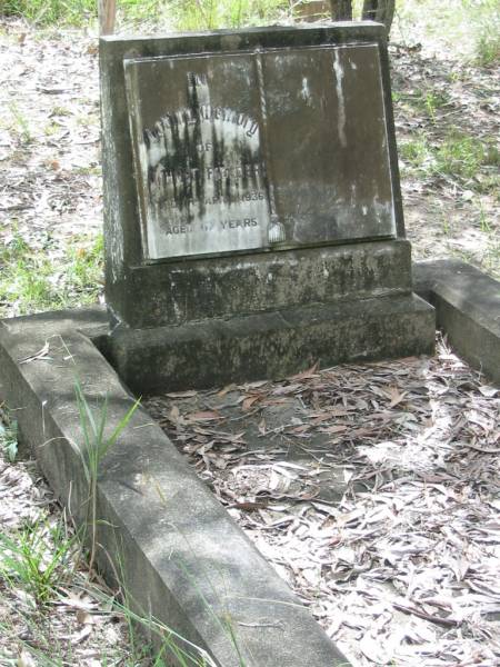 John T. FIELDER,  | died 11 April 1936 aged 67 years;  | Mundoolun Anglican cemetery, Beaudesert Shire  | 
