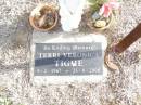 Terri Veronica TIGHE, 5-2-1967 - 25-8-2000; Murphys Creek cemetery, Gatton Shire 