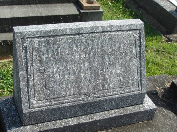 Mary Amy TWOHILL,  | died 20 Aug 1966 aged 76 years;  | Murwillumbah Catholic Cemetery, New South Wales  | 
