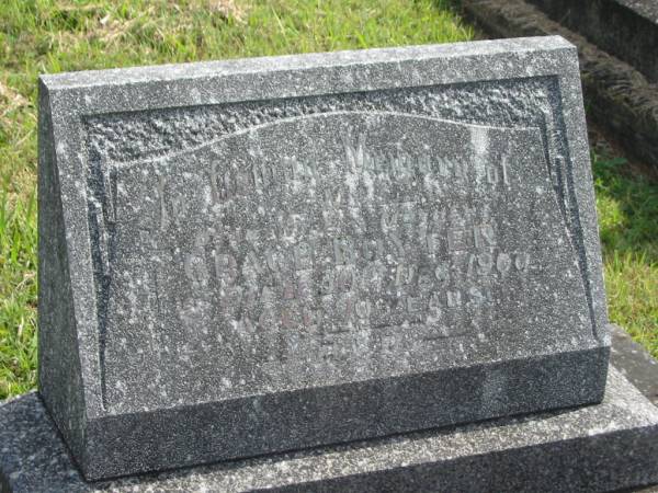 Grace BOYTER,  | wife mother,  | died 30 Dec 1960 aged 70 years;  | Murwillumbah Catholic Cemetery, New South Wales  | 
