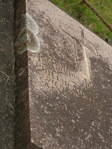 Phillip Austin O'KEEFE,  | died May 1949 aged 64? years;  | Murwillumbah Catholic Cemetery, New South Wales  | 