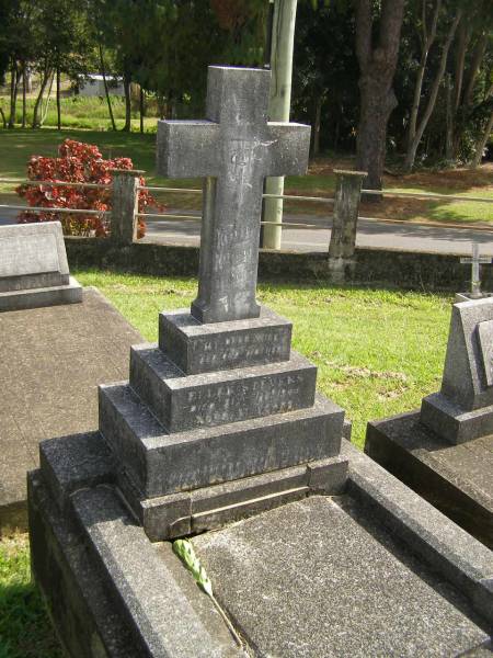 Ellen STEVENS,  | wife mother,  | died 21 Jan 1943 aged 51 years;  | Murwillumbah Catholic Cemetery, New South Wales  | 