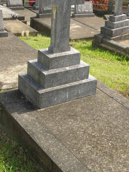 Edward COLLIS,  | died 9 May 1941 aged 69 years;  | Murwillumbah Catholic Cemetery, New South Wales  | 