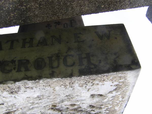 Nathan E.W. CROUCH,  | died 15 Aug 1935 aged 51 years;  | Alice Maud CROUCH,  | died 3 Jan 1977 aged 56 years;  | Murwillumbah Catholic Cemetery, New South Wales  | 