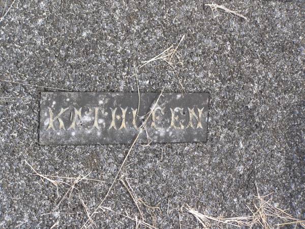Mary Kathleen ROBERTS,  | died 19 July 1936 aged 18 years;  | Murwillumbah Catholic Cemetery, New South Wales  | 