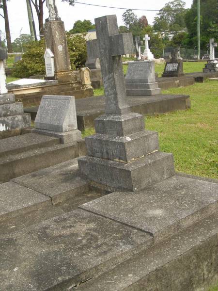 Henry Allan WALLS,  | died 13 April 1933 aged 59 years;  | Martha WALLS,  | died 19 June 1934 aged 55 years;  | Murwillumbah Catholic Cemetery, New South Wales  | 