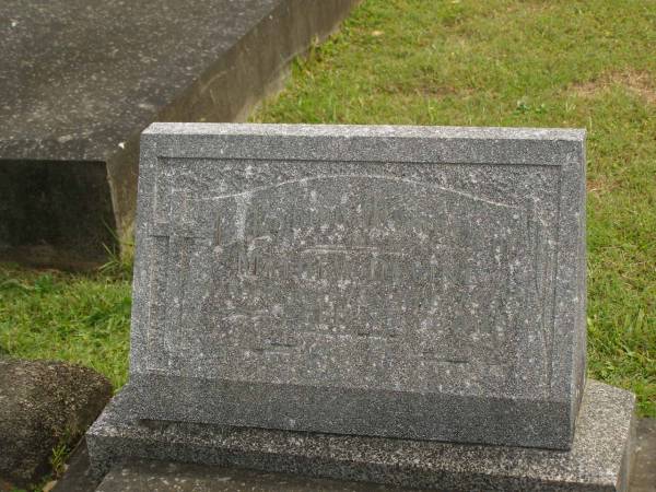 Mathew DEVINE,  | died 15 Aug 1955 aged 75 years;  | Murwillumbah Catholic Cemetery, New South Wales  | 