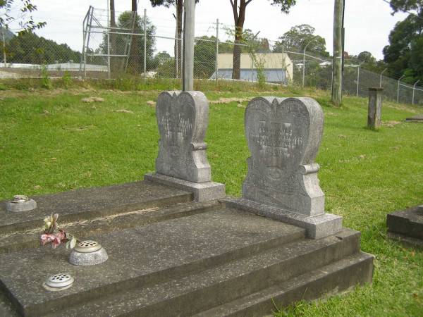 Harry KYLE,  | died 3 March 1962 aged 77 years;  | Elizabeth KYLE,  | wife,  | died 17 April 1955 aged 66 years;  | Murwillumbah Catholic Cemetery, New South Wales  | 