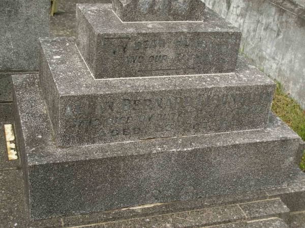 Allan Bernard EISENHUTH,  | husband father,  | died 12 July 1945 aged 53 years;  | Murwillumbah Catholic Cemetery, New South Wales  | 