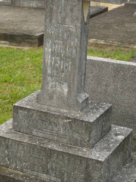 Katherine CORBETT,  | died 18 Feb 1945 aged 74 years;  | Murwillumbah Catholic Cemetery, New South Wales  | 