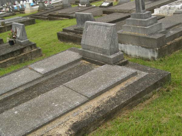 John Francis GRIFFIN,  | husband father,  | died 25? Aug 1948 aged 76 years;  | Annie A. GRIFFIN,  | mother,  | died 4 Oct 1954 aged 74 years;  | Murwillumbah Catholic Cemetery, New South Wales  | 