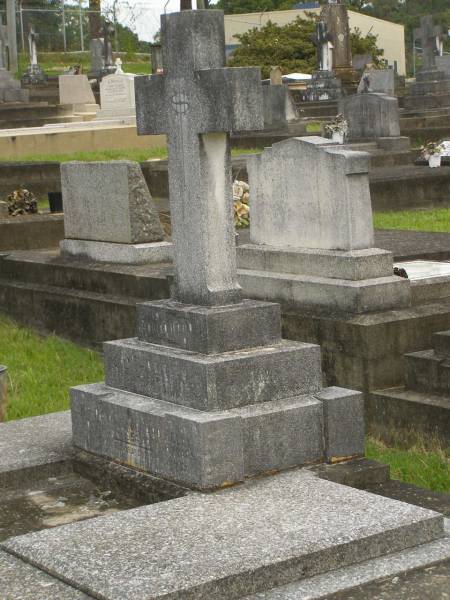 Amelia KELLY,  | died 28 Sept 1949 aged 65 years;  | Patrick Richard KELLY,  | died 25 Jan 1954 aged 76 years;  | Murwillumbah Catholic Cemetery, New South Wales  | 