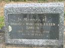 Bridget Winifred Eileen SMITH,
died 16 April 1979 aged 78 years;
Murwillumbah Catholic Cemetery, New South Wales