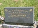 
Cecelia G. DUNN,
wife mother grandmother,
died 26 Aug 1976 aged 51 years;
Murwillumbah Catholic Cemetery, New South Wales
