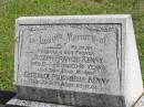 Joseph Francis KENNY,
husband father,
died 13-5-67 aged 81 years;
Gertrude Florabelle KENNY,
mother,
died 27-6-71 aged 83 years;
Murwillumbah Catholic Cemetery, New South Wales