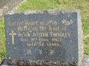 
Kevin Joseph THORLEY,
died 9 April 1967 aged 52 years;
Murwillumbah Catholic Cemetery, New South Wales
