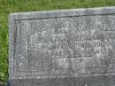 Thomas James CLEARY,
died 6 Nov 1985 aged 70 years;
Murwillumbah Catholic Cemetery, New South Wales