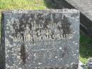 Walter Thomas SALTER, died 17 Oct 1967; Murwillumbah Catholic Cemetery, New South Wales 