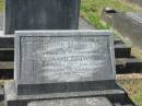 Leonard BROWN,
husband,
died 29 Jan 1965 aged 70 years;
Murwillumbah Catholic Cemetery, New South Wales