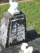 Kathy J. HOGAN, daughter, died 11-12-62 aged 2 years; Murwillumbah Catholic Cemetery, New South Wales 