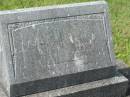 Catherine SWAN,
died 16 July 1961 aged 82 years;
Murwillumbah Catholic Cemetery, New South Wales
