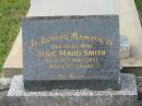 Elsie Maud SMITH, nan, died 17 May 1971 aged 77 years; Murwillumbah Catholic Cemetery, New South Wales 