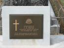 Clyde R. PORTER,
died 8 Nov 2997 aged 89 years,
husband of Mavis (decd),
father of Dianne, Robyn & Elizabeth;
Murwillumbah Catholic Cemetery, New South Wales