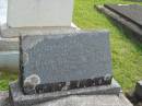 
Edith Grace BRYANT,
wife mother,
ded 5 Dec 1958 aged 74 years;
Murwillumbah Catholic Cemetery, New South Wales
