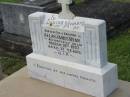 
Allan James RYAN,
son brother,
accidentally killed 21 March 1957 aged 21 years,
erected by parents;
Murwillumbah Catholic Cemetery, New South Wales
